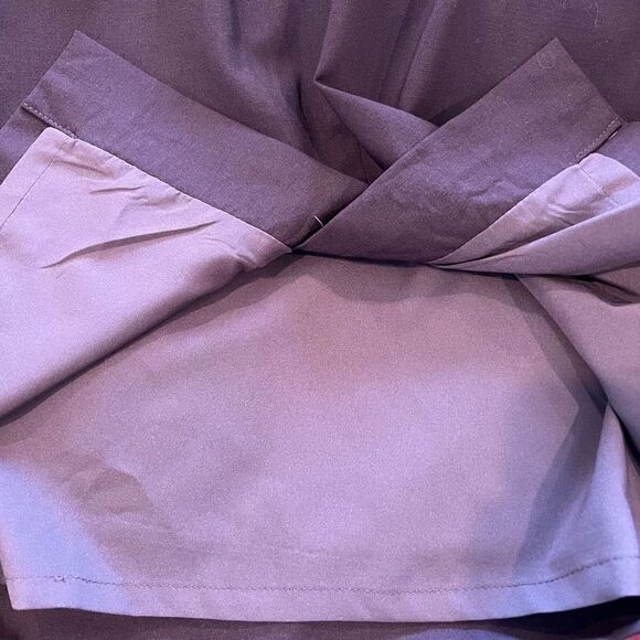 MM Lafleur Purple Wool Sheath Dress Size 2 - Picture 5 of 7